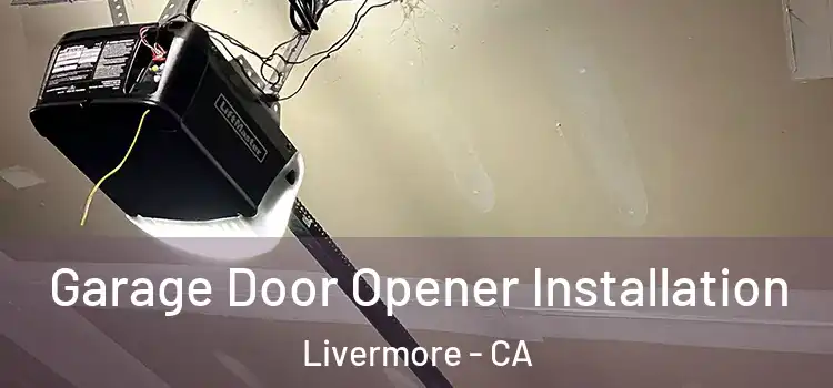  Garage Door Opener Installation Livermore - CA