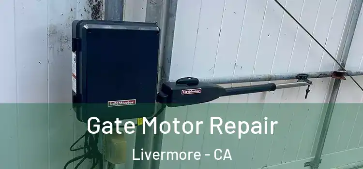 Gate Motor Repair Livermore - CA